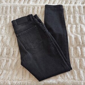 Lucky Brand Ava Mid-Rise Vintage Black Skinny Jeans 6 / 28 R